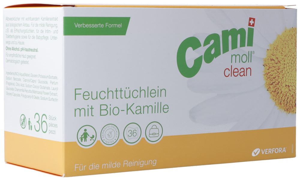 CAMI MOLL clean Feuchttücher