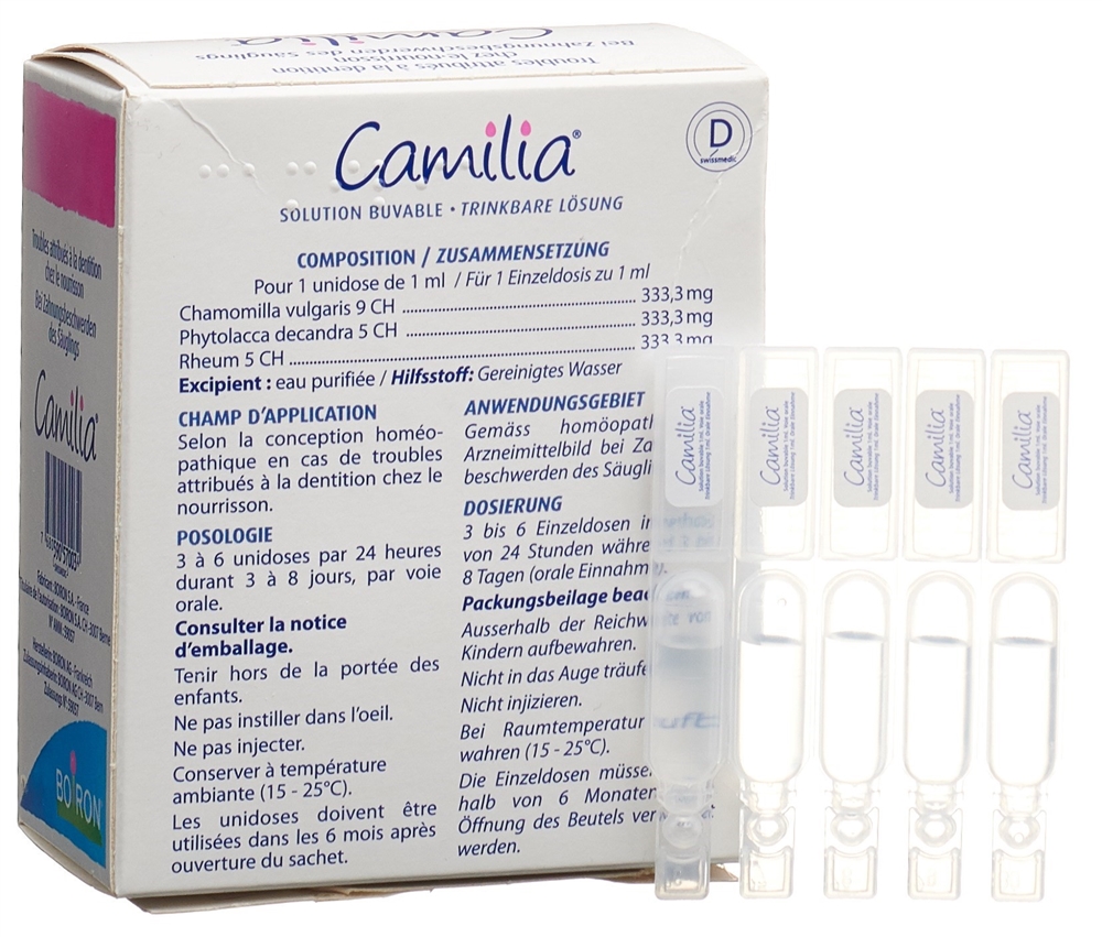 CAMILIA sol buv unidos 1 ml, image 3 sur 5