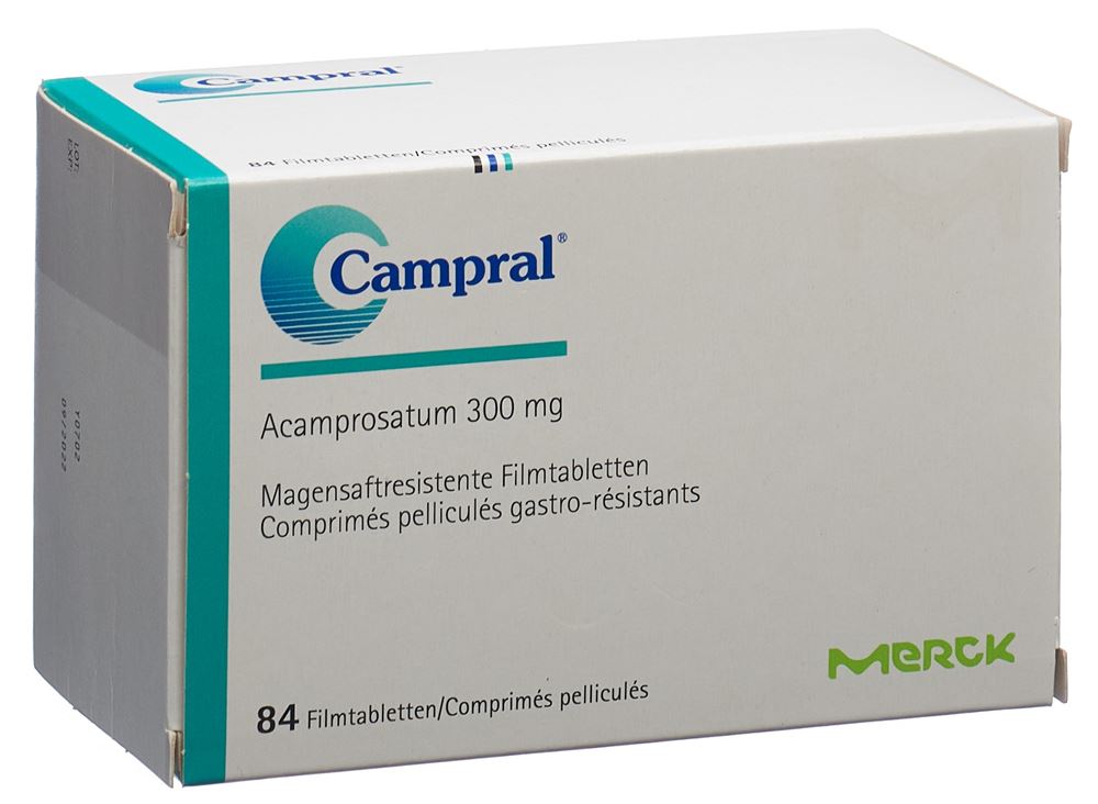 CAMPRAL cpr pell 300 mg blist 84 pce, image principale