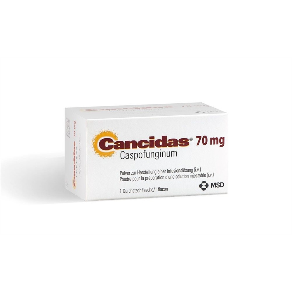 CANCIDAS subst sèche 70 mg flac 1 pce, image principale