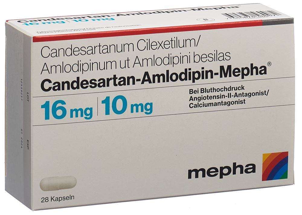 CANDESARTAN AMLODIPIN Mepha