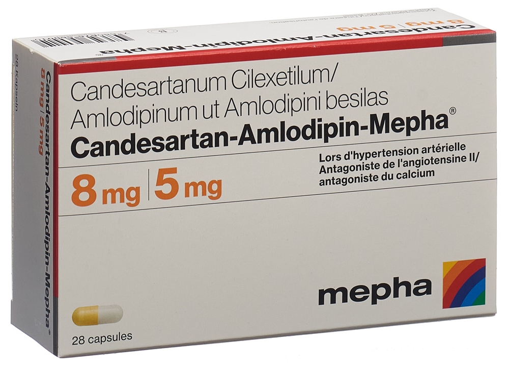 CANDESARTAN AMLODIPIN Mepha, image 2 sur 2