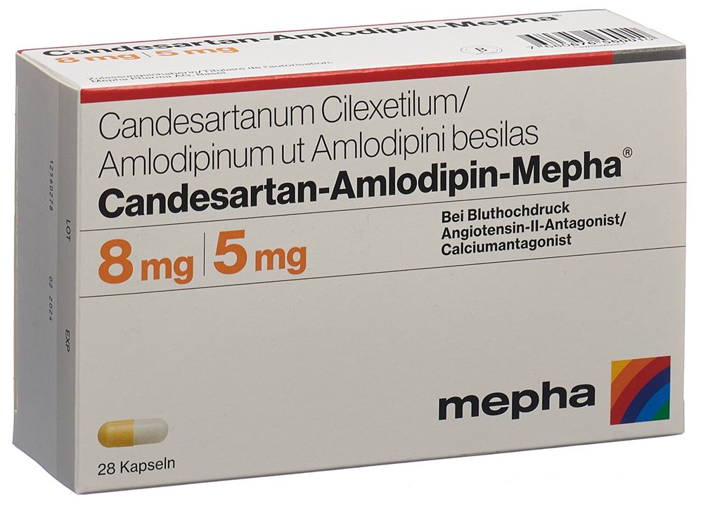 CANDESARTAN AMLODIPIN Mepha, image principale