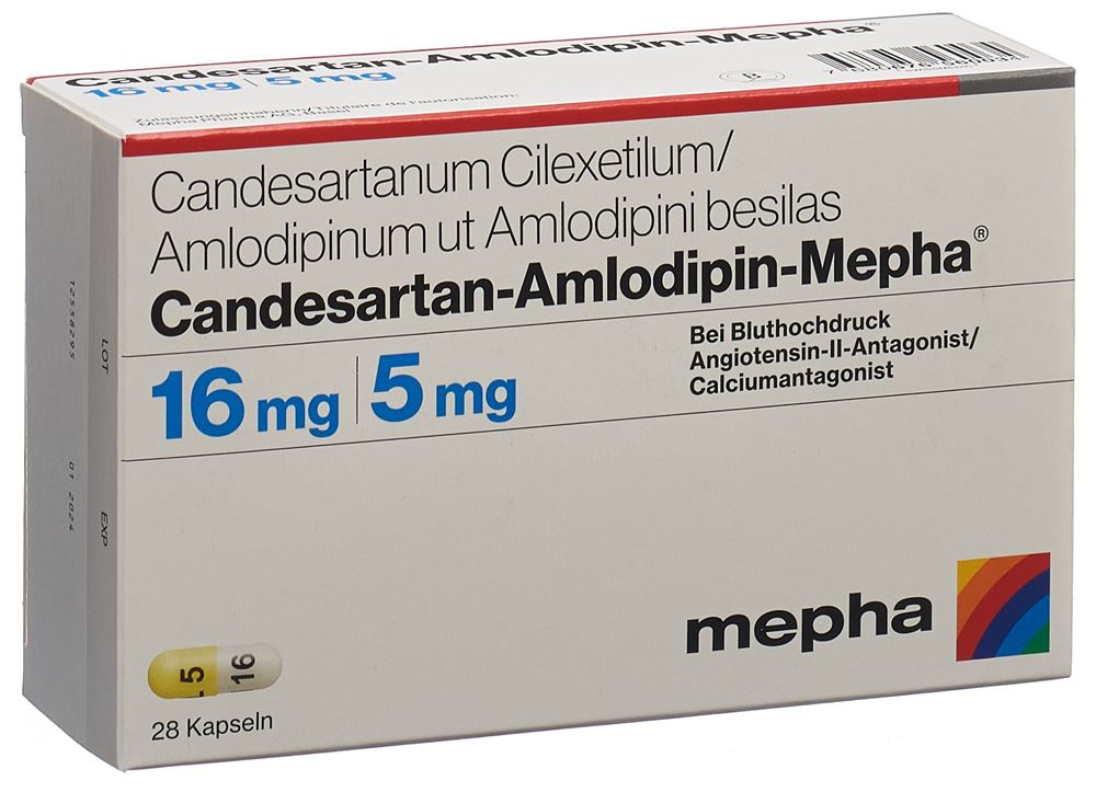 CANDESARTAN AMLODIPIN Mepha