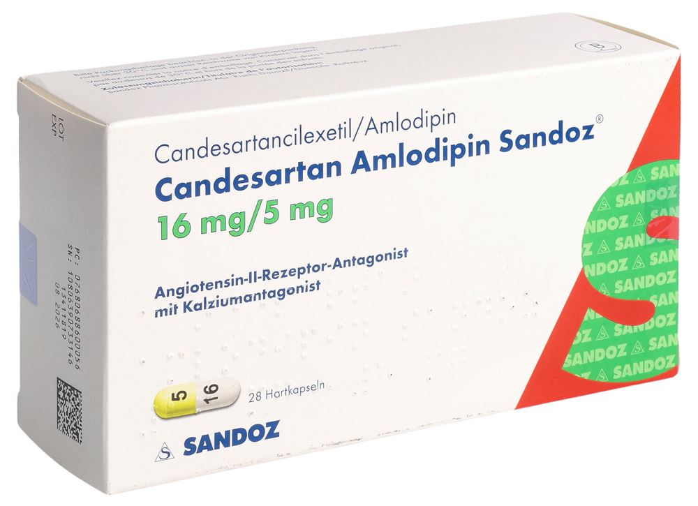 Candesartan Amlodipin Sandoz Amlodipin Sandoz