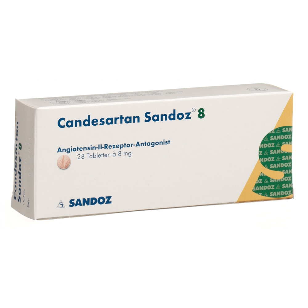 CANDESARTAN Sandoz 8 mg, image principale