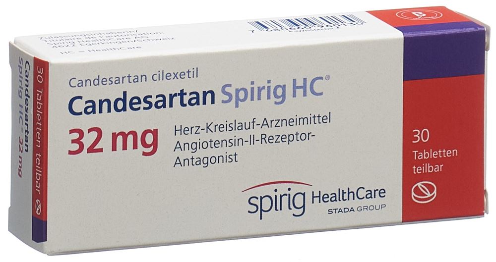 CANDESARTAN Spirig HC 32 mg, image principale