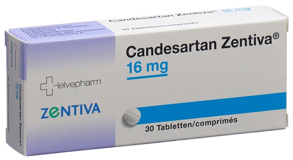 CANDESARTAN Zentiva 16 mg, image principale