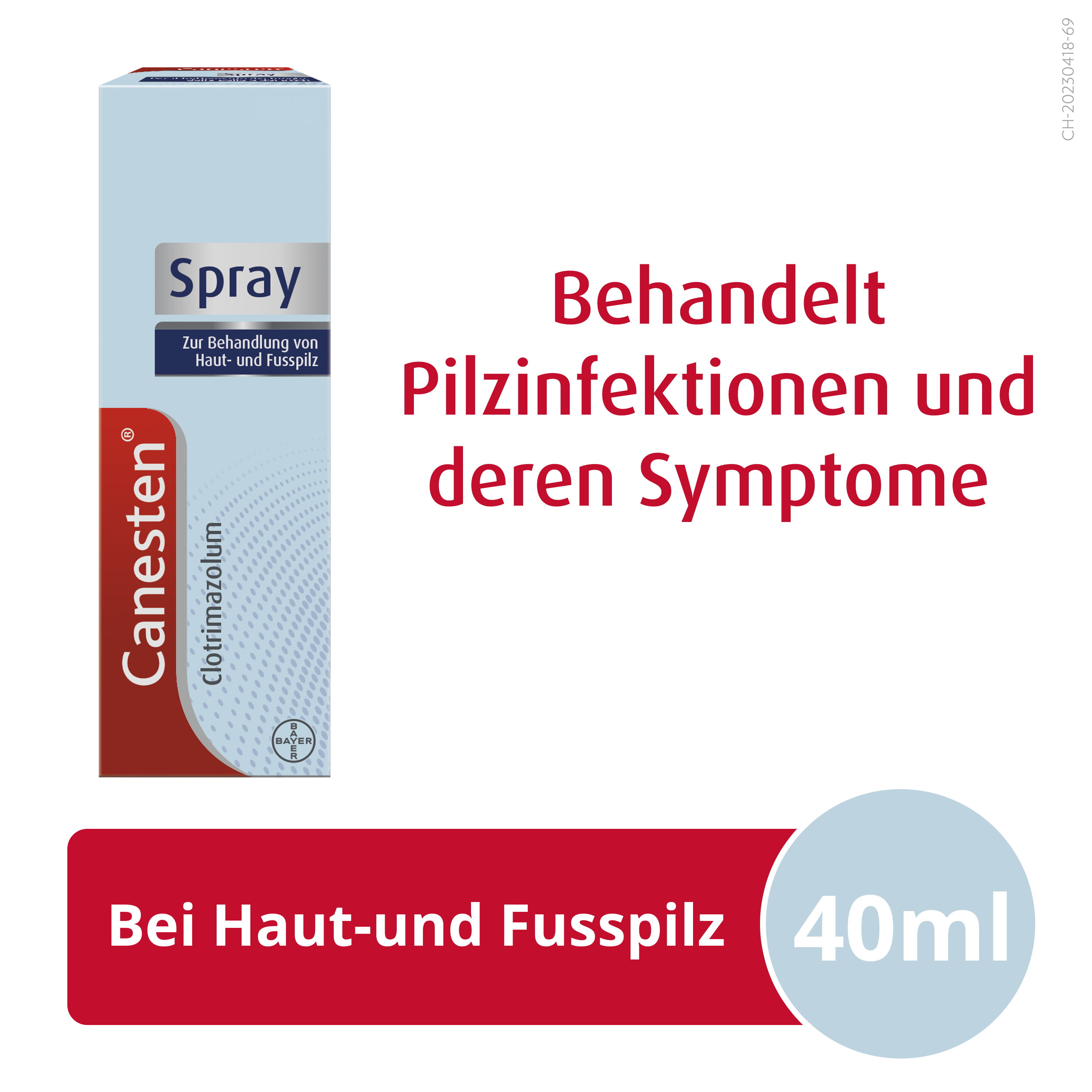 CANESTENE Spray Fl 40 ml, Bild 2 von 5