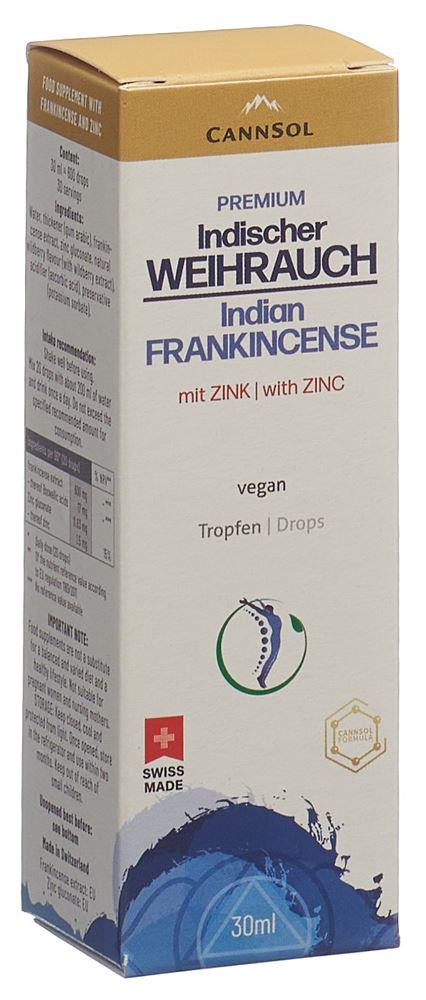 CANNSOL Indischer Weihrauch mit Zink