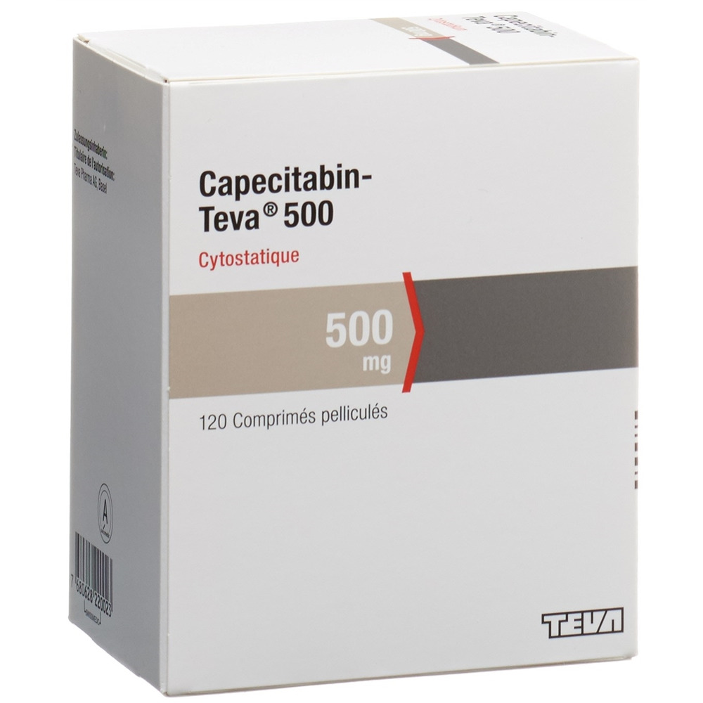 CAPECITABINE Teva 500 mg, Bild 2 von 2