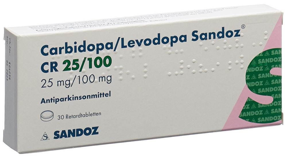 CARBIDO LEVODOPA CR, image principale