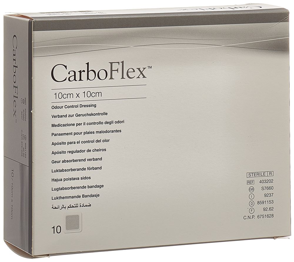 CARBOFLEX Aktivkohle Verband