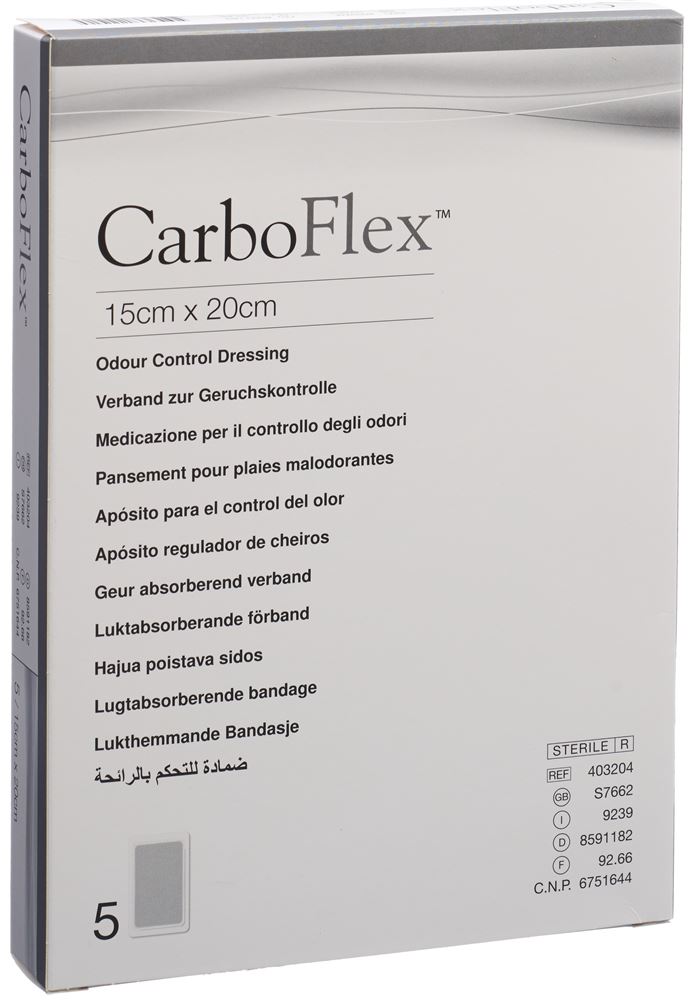 CARBOFLEX pansement charbon actif
