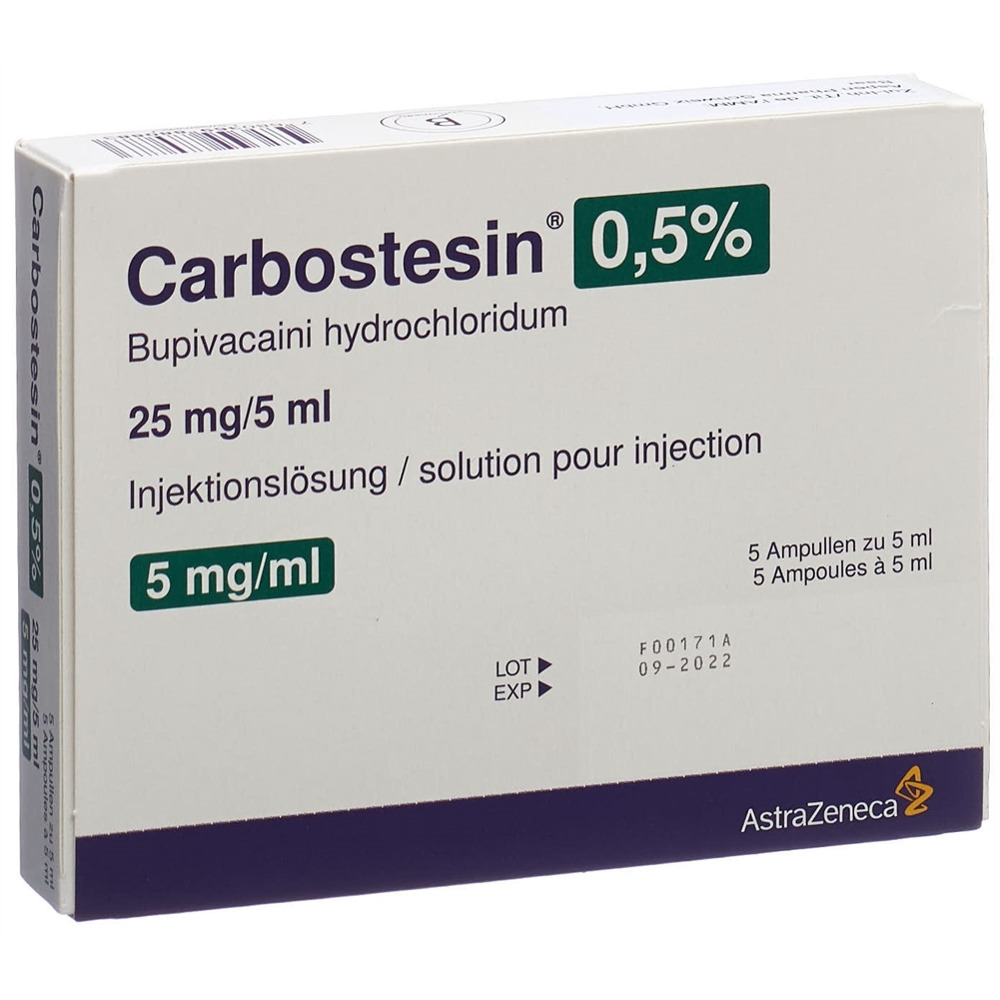 Carbostesin 0.5% 25 mg/5ml, image principale