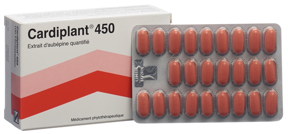 CARDIPLANT Filmtabl 450 mg Blist 100 Stk, Bild 3 von 5