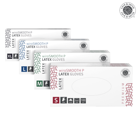 CARE SERVE gants d'examen latex, image principale