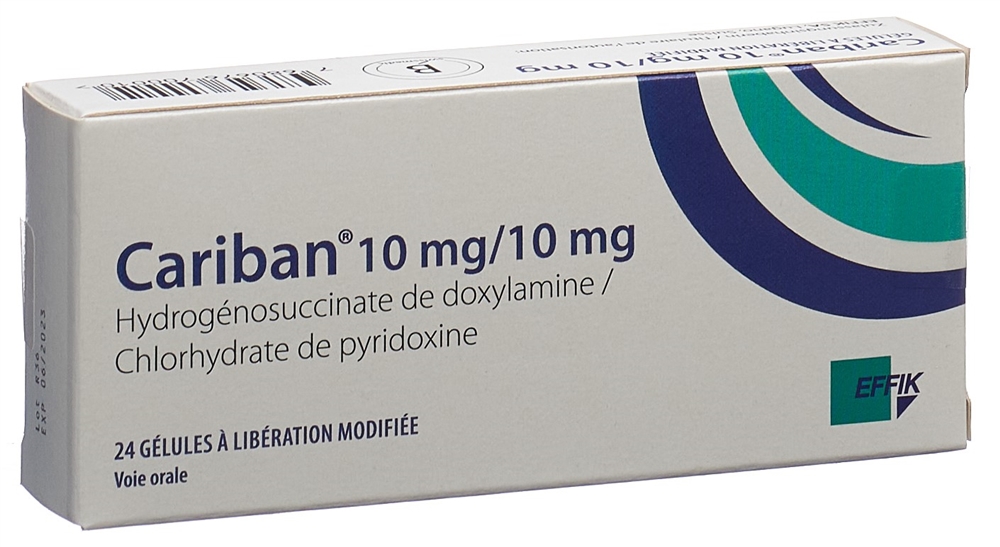 CARIBAN caps ret 10 mg/10 mg blist 24 pce, image 2 sur 2