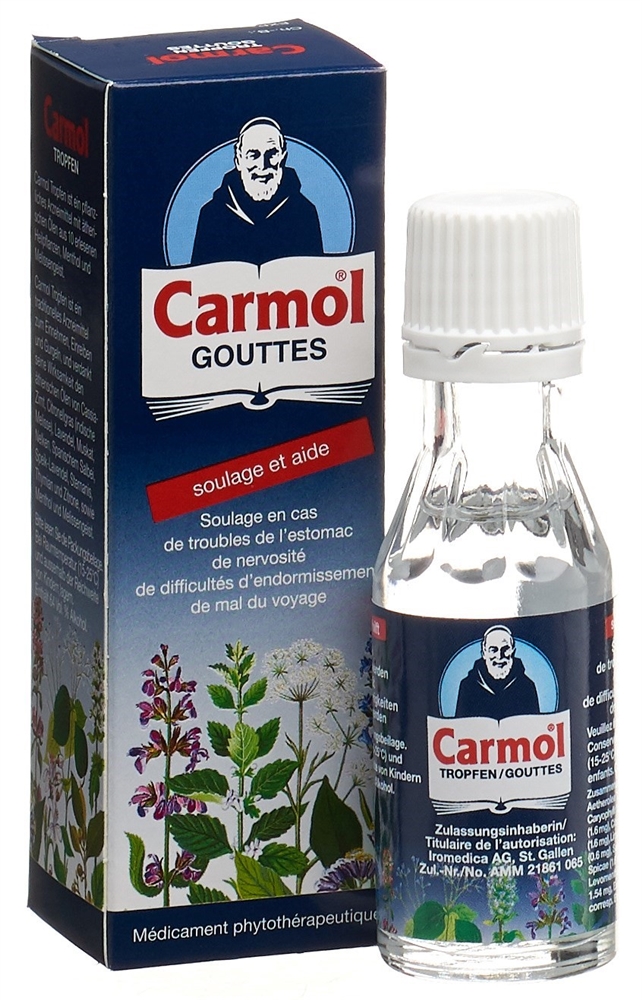 Carmol gouttes fl 20 ml, image 3 sur 4