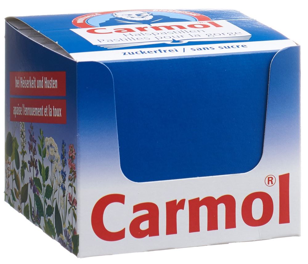 Carmol Halspastillen, Hauptbild