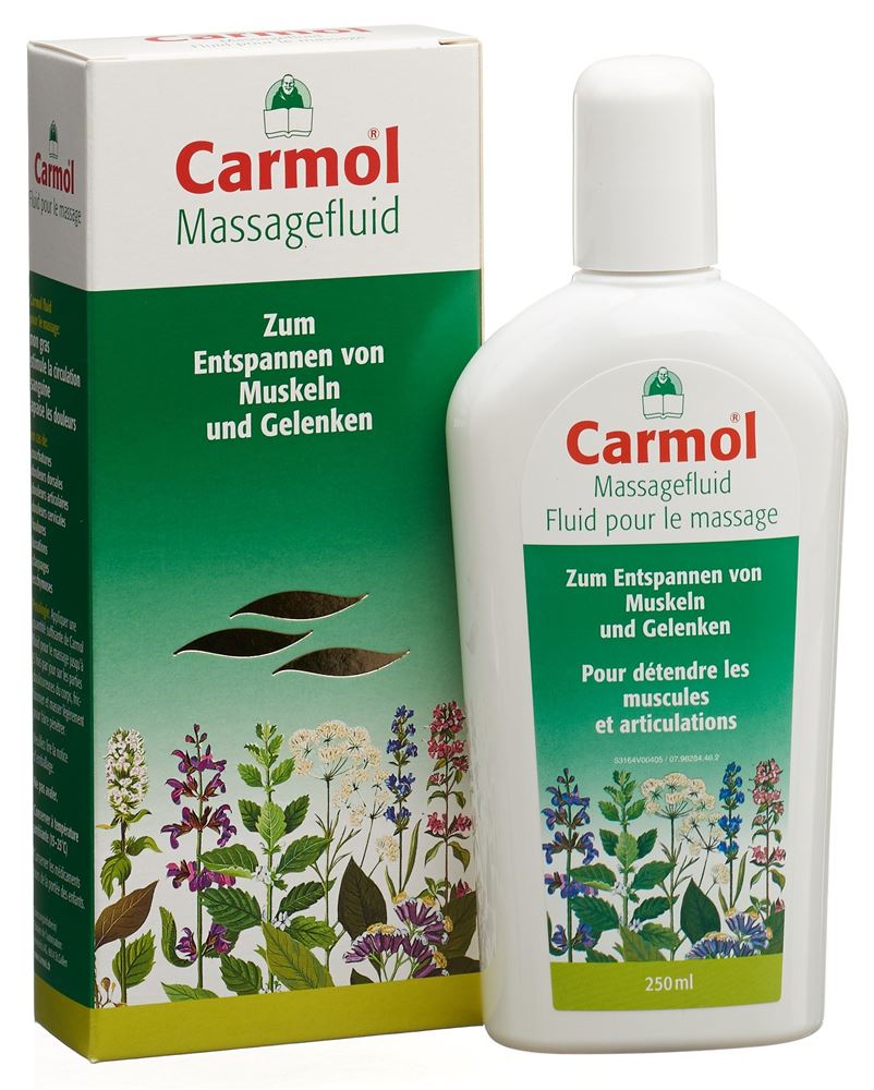 Carmol Massagefluid, Hauptbild