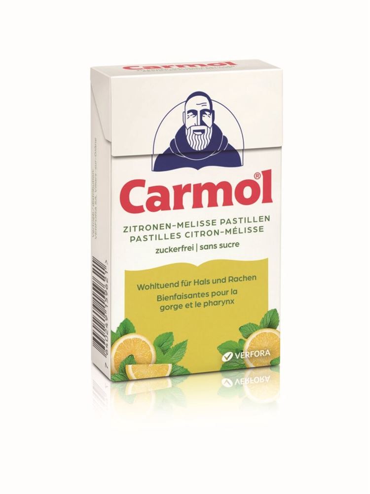 Carmol pastilles au citron et mélissse