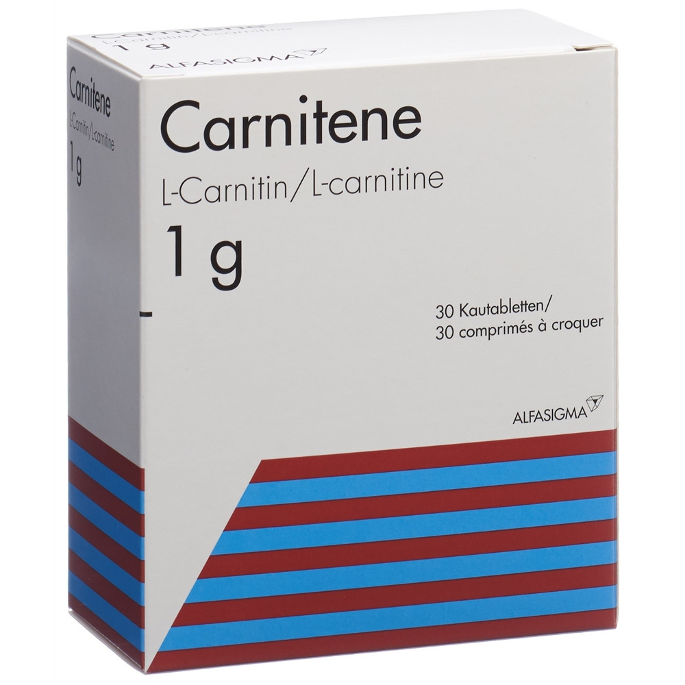 CARNITENE cpr croquer 1 g blist 30 pce, image principale