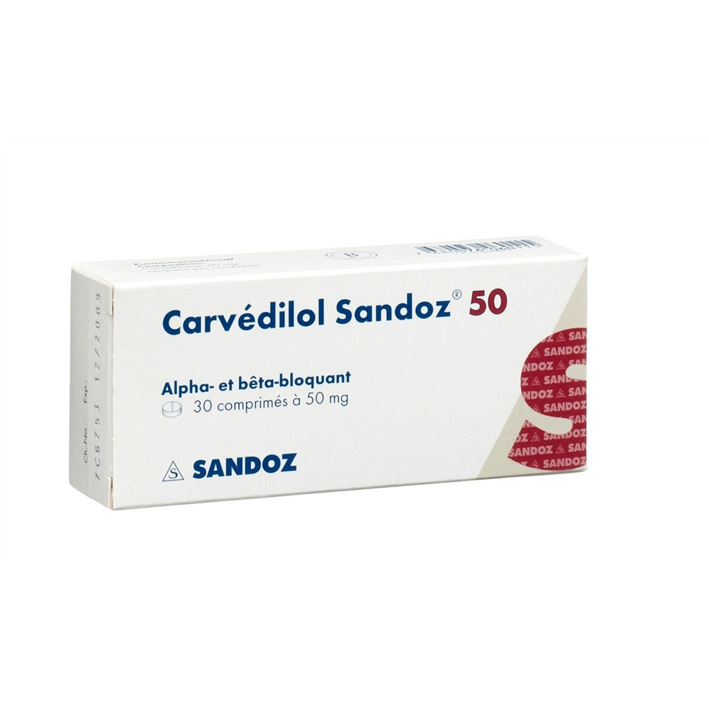 CARVEDILOL Sandoz 50 mg, Bild 2 von 2