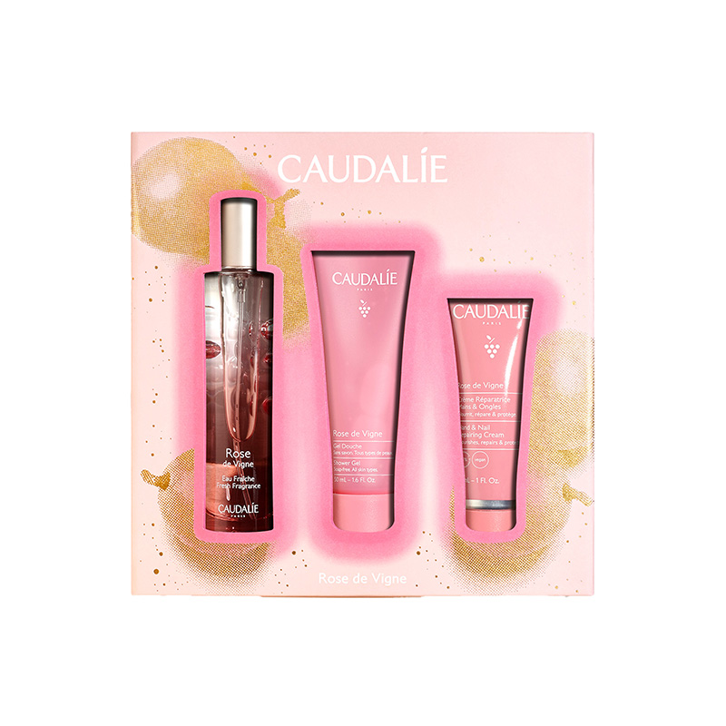 CAUDALIE Coffret Noël24 Rose Vigne, image principale