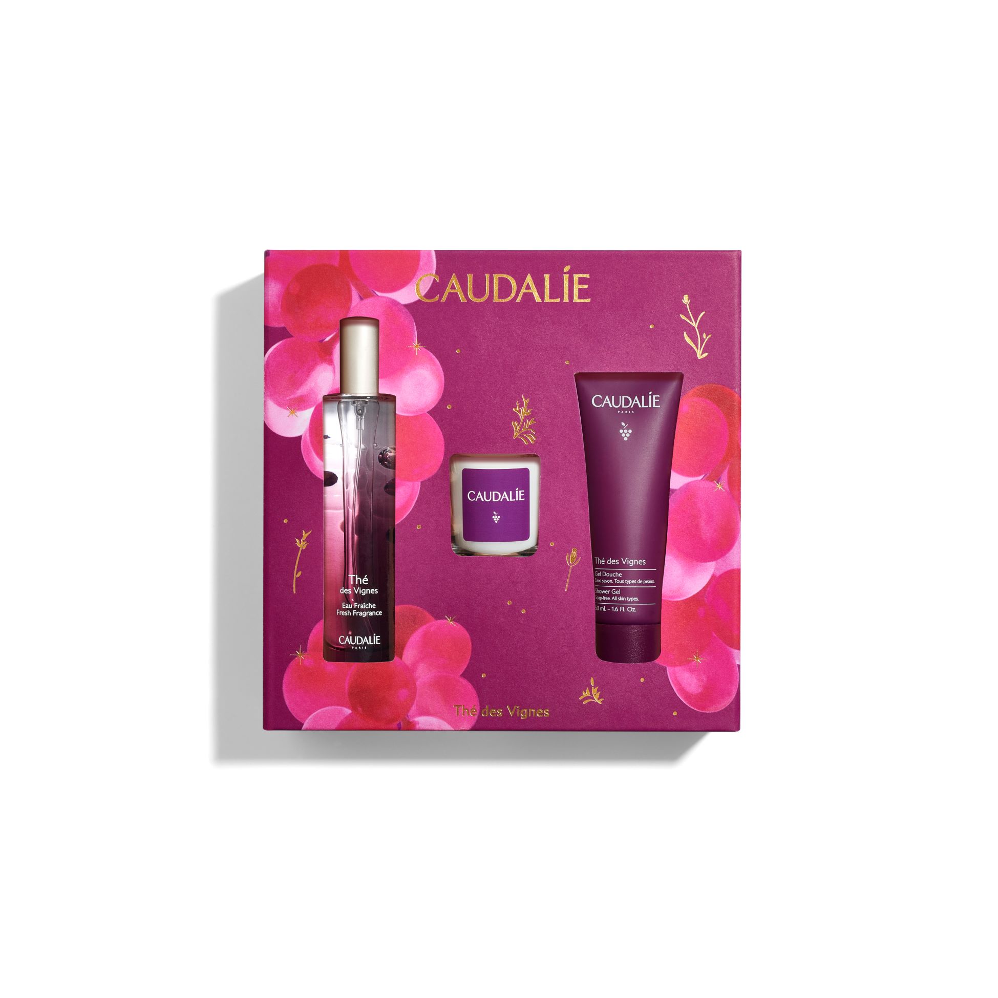 CAUDALIE Coffret Thé des Vignes 50ml
