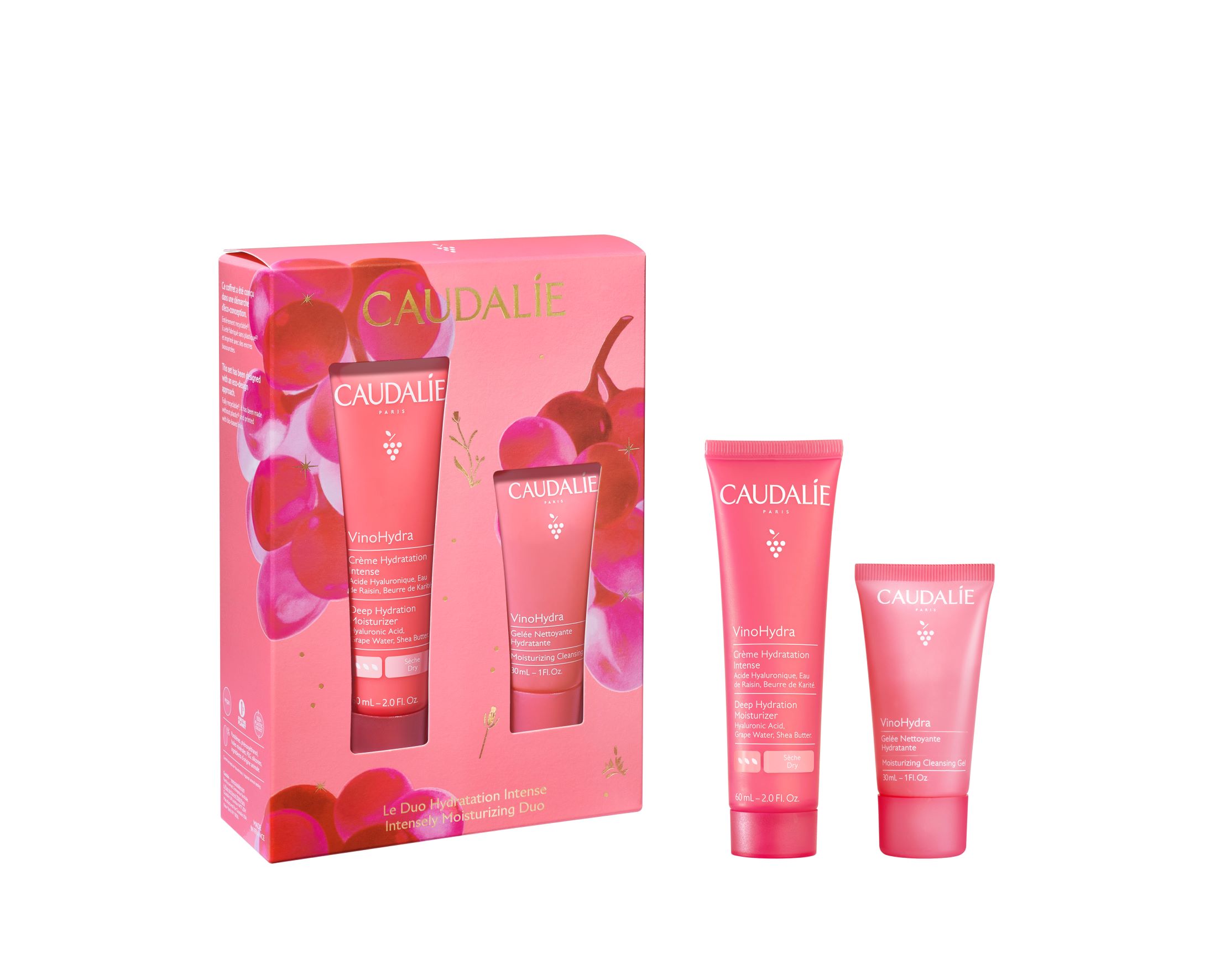 CAUDALIE Coffret Vinohydra Hydratation 60ml, image 2 sur 2