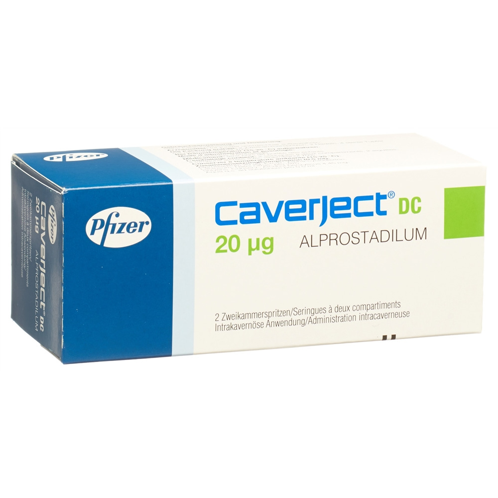 Caverject DC 20 mcg, Hauptbild