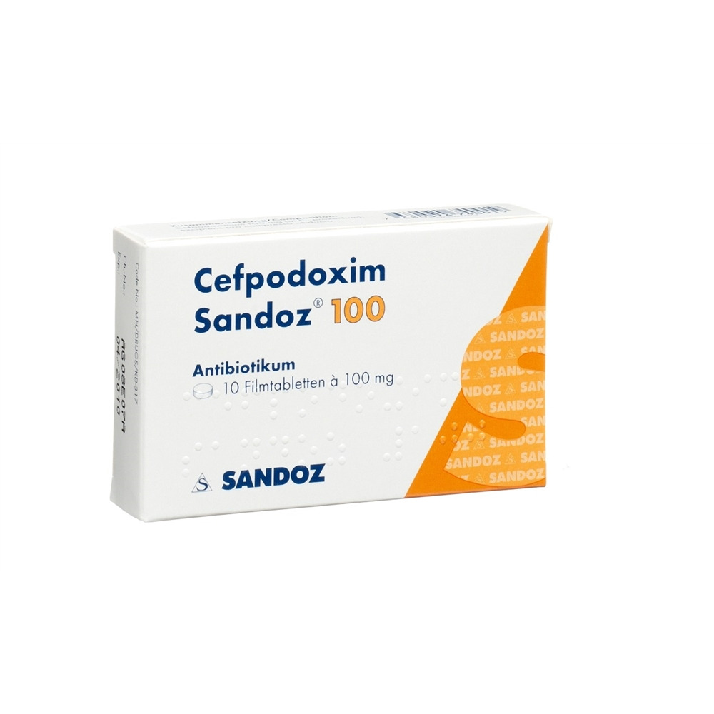 CEFPODOXIME Sandoz 100 mg, Hauptbild