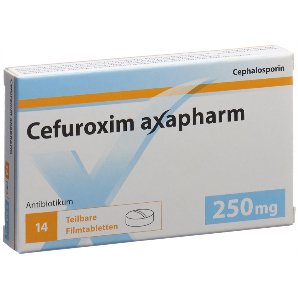 CEFUROXIME Axapharm 250 mg, Hauptbild