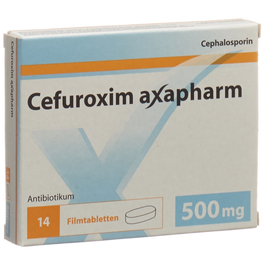 CEFUROXIME Axapharm 500 mg, Hauptbild