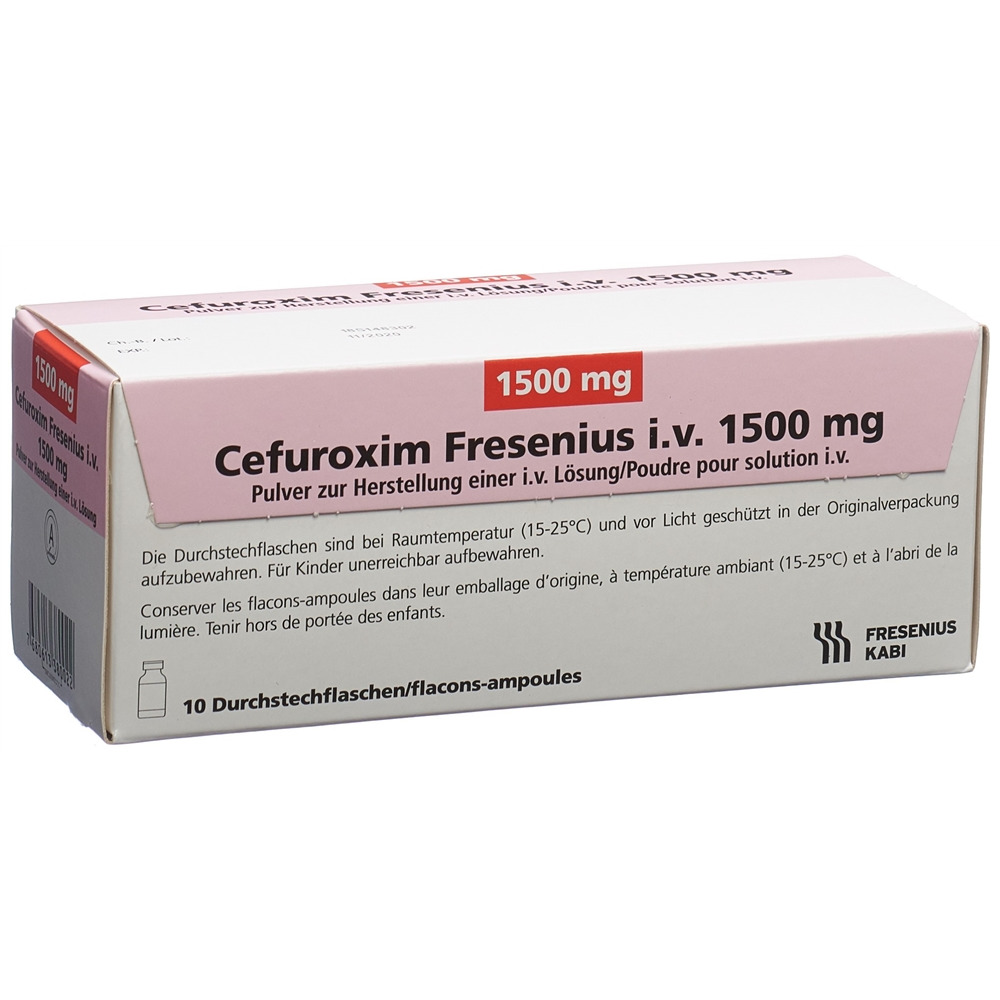 CEFUROXIME Fresenius i.v. 1500 mg, image principale