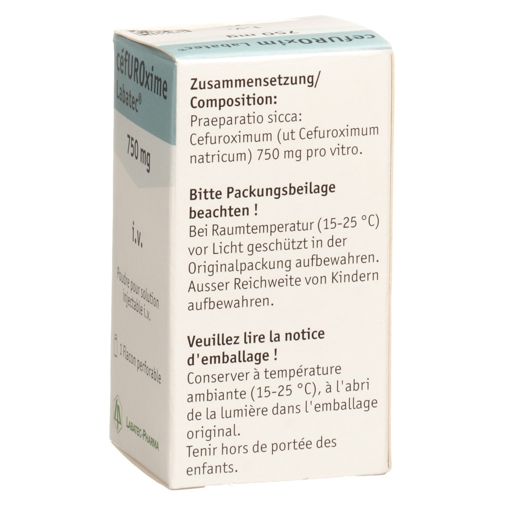 CEFUROXIME Labatec 750 mg, image 2 sur 2