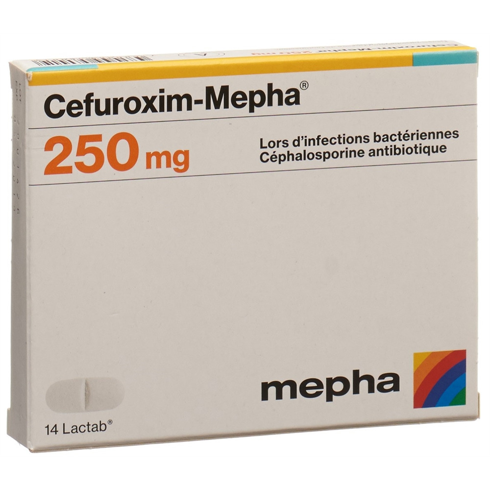 CEFUROXIME Mepha 250 mg, image 2 sur 2