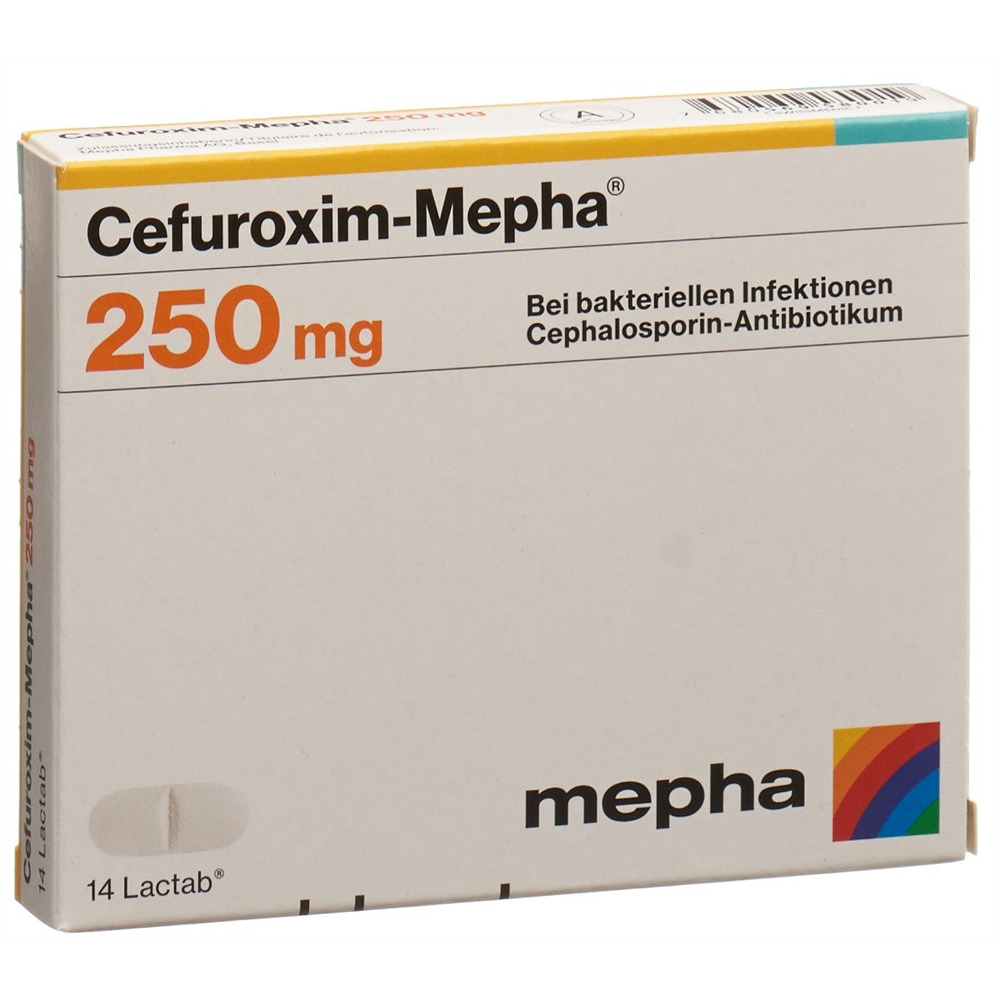 CEFUROXIME Mepha 250 mg, image principale