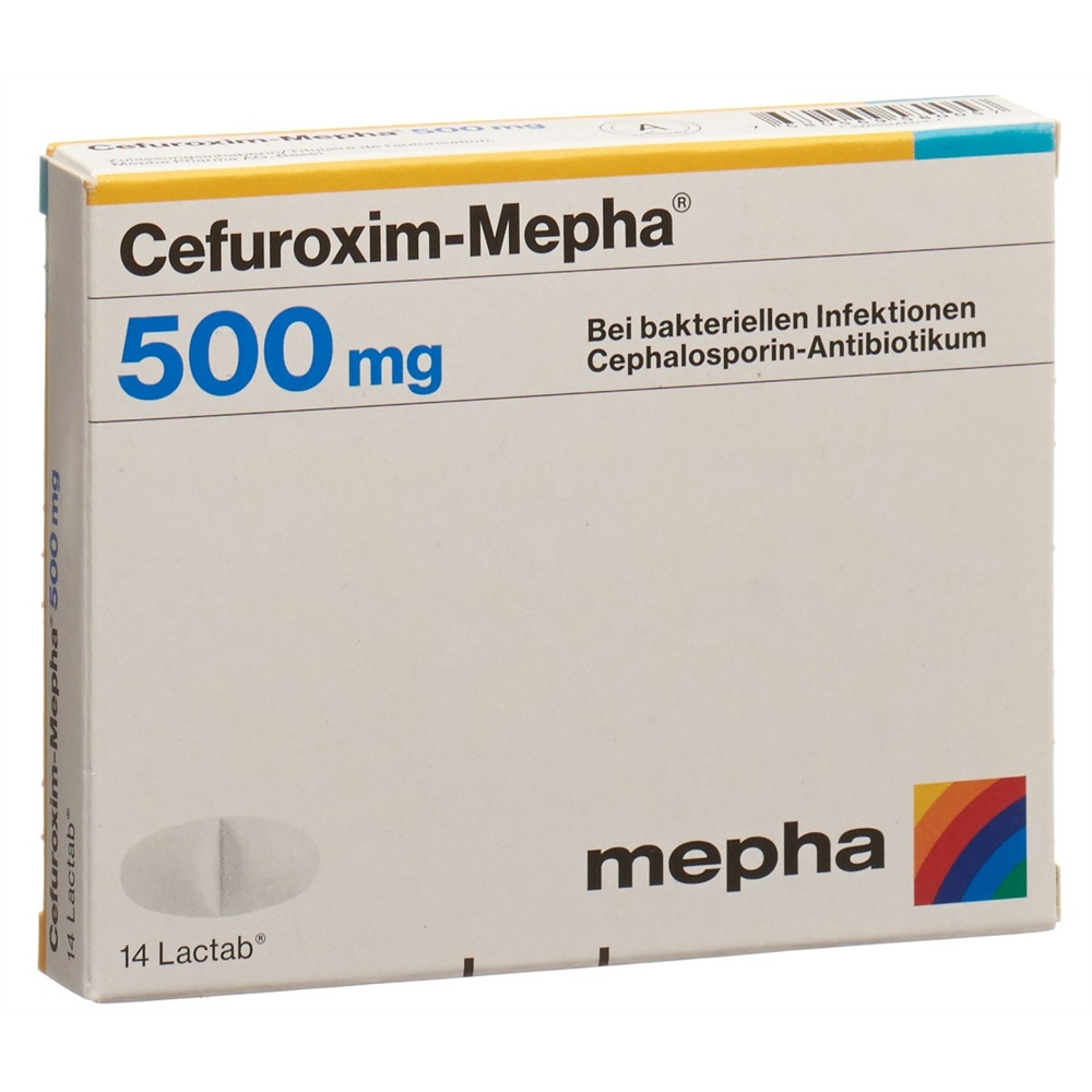 CEFUROXIME Mepha 500 mg, image principale