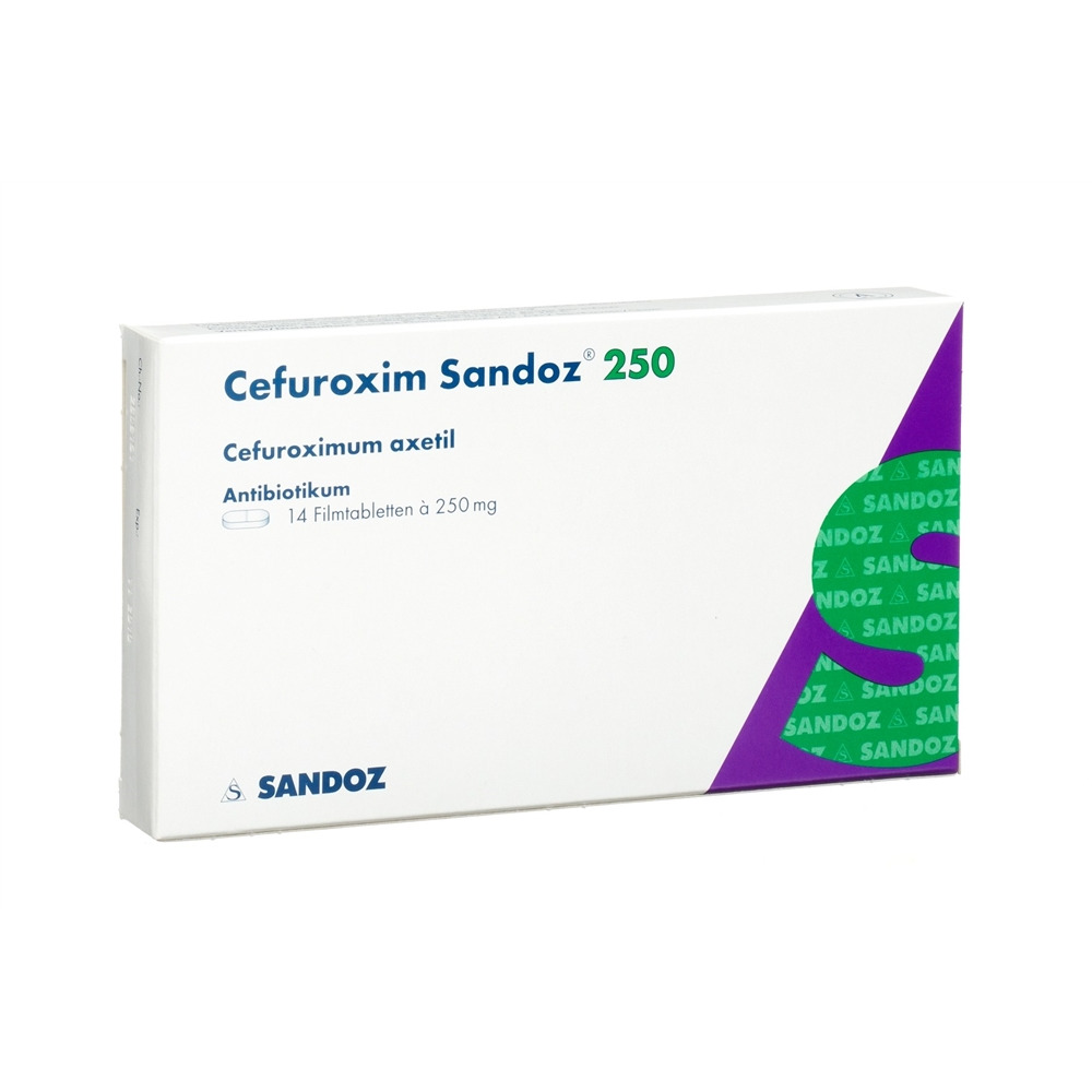 CEFUROXIME Sandoz 250 mg, Hauptbild