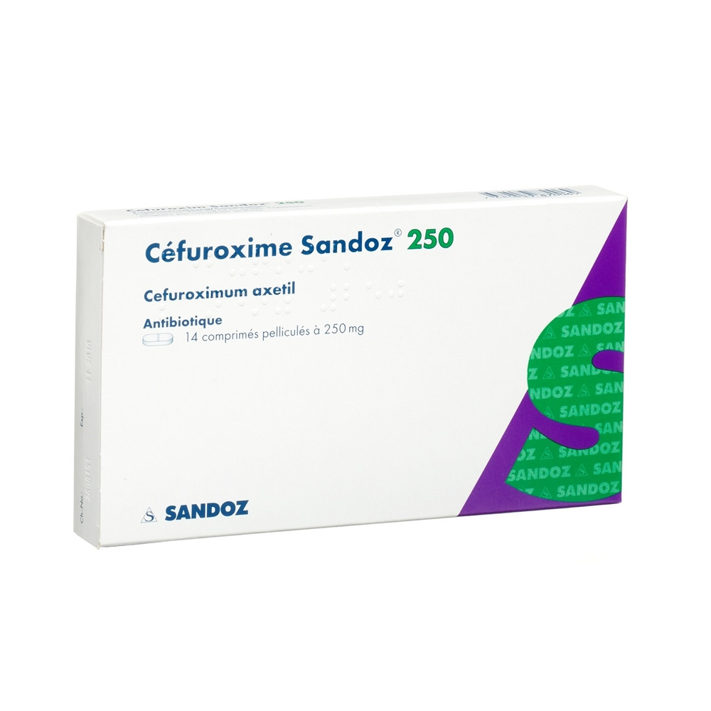 CEFUROXIME Sandoz 250 mg, image 2 sur 2