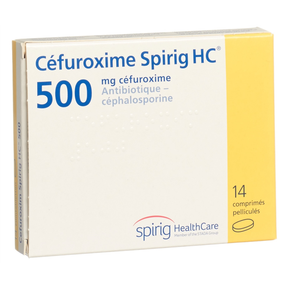 CEFUROXIME Spirig HC 500 mg, image 2 sur 2