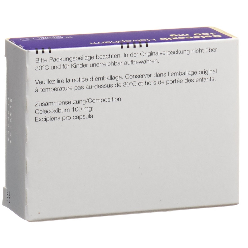 CELECOXIB Helvepharm 100 mg, Bild 2 von 2