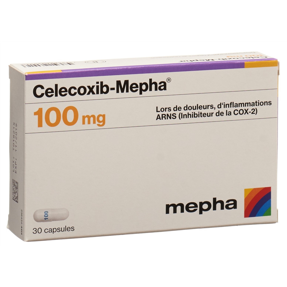 CELECOXIB Mepha 100 mg, image 2 sur 2