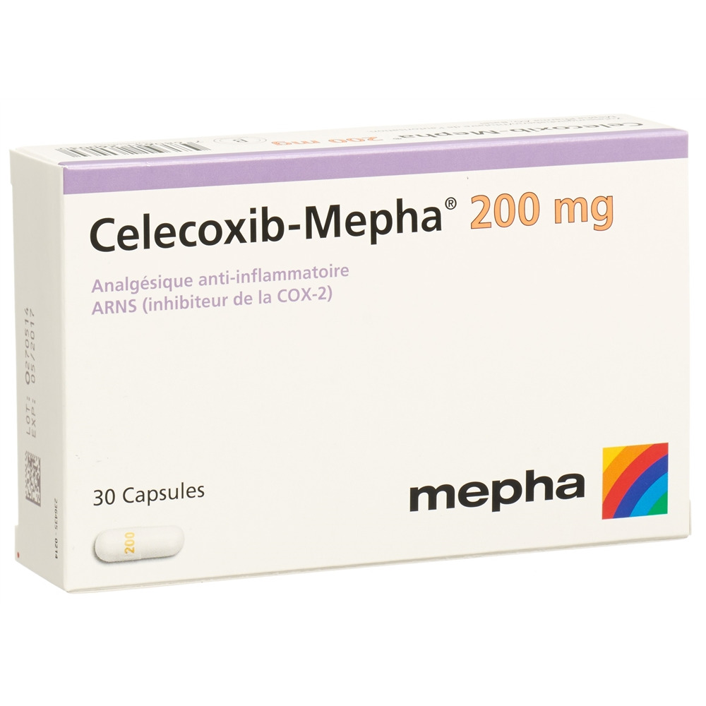 CELECOXIB Mepha 200 mg, image 2 sur 2