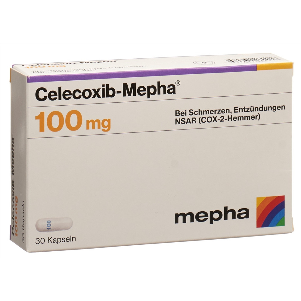 CELECOXIB Mepha 100 mg, Hauptbild