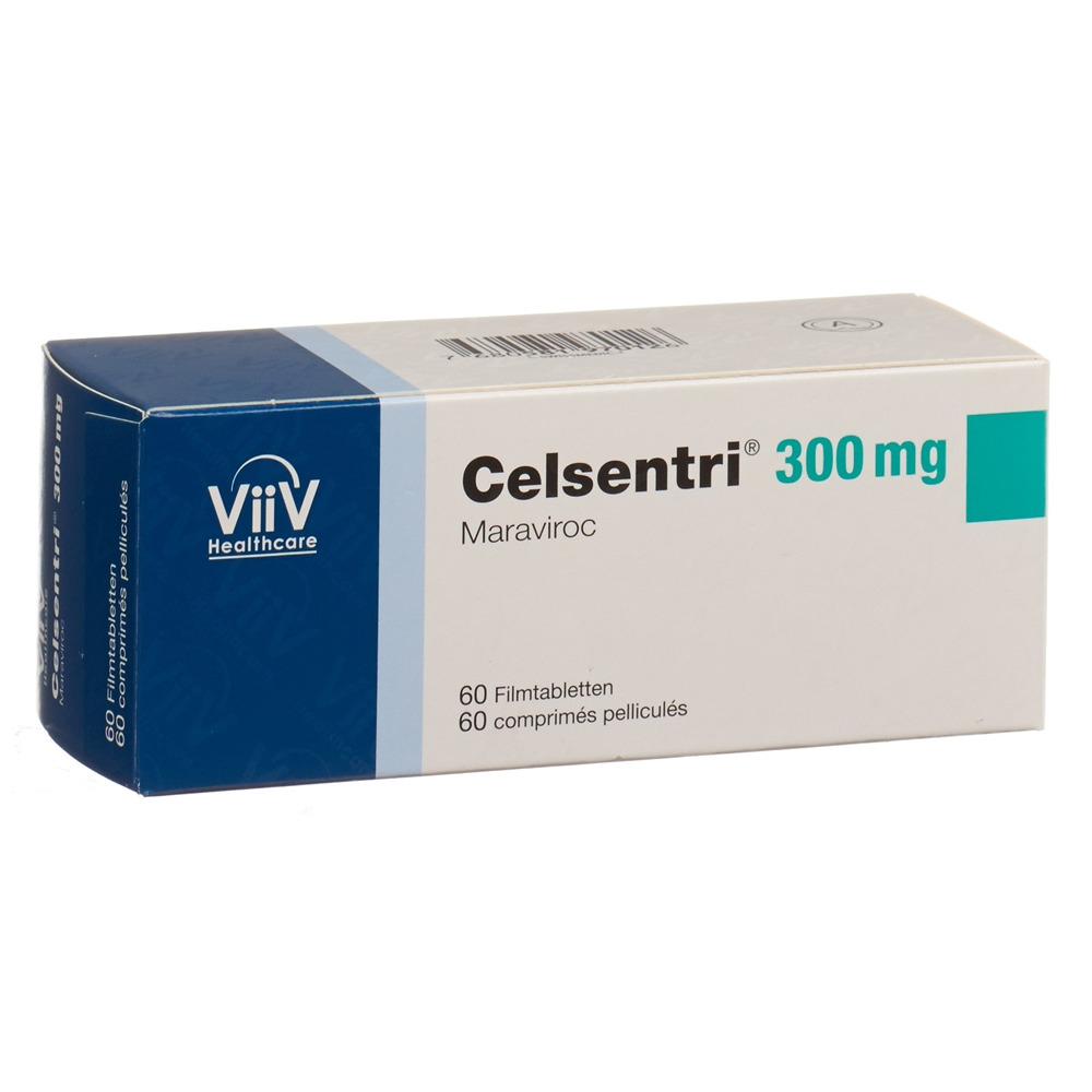 CELSENTRI cpr pell 300 mg blist 60 pce, image 2 sur 2