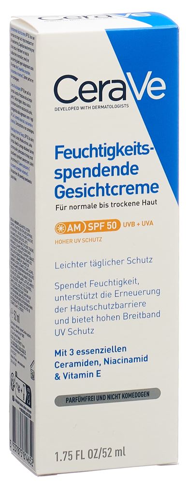CERAVE Feuchtigkeitsspendende Gesichtscreme