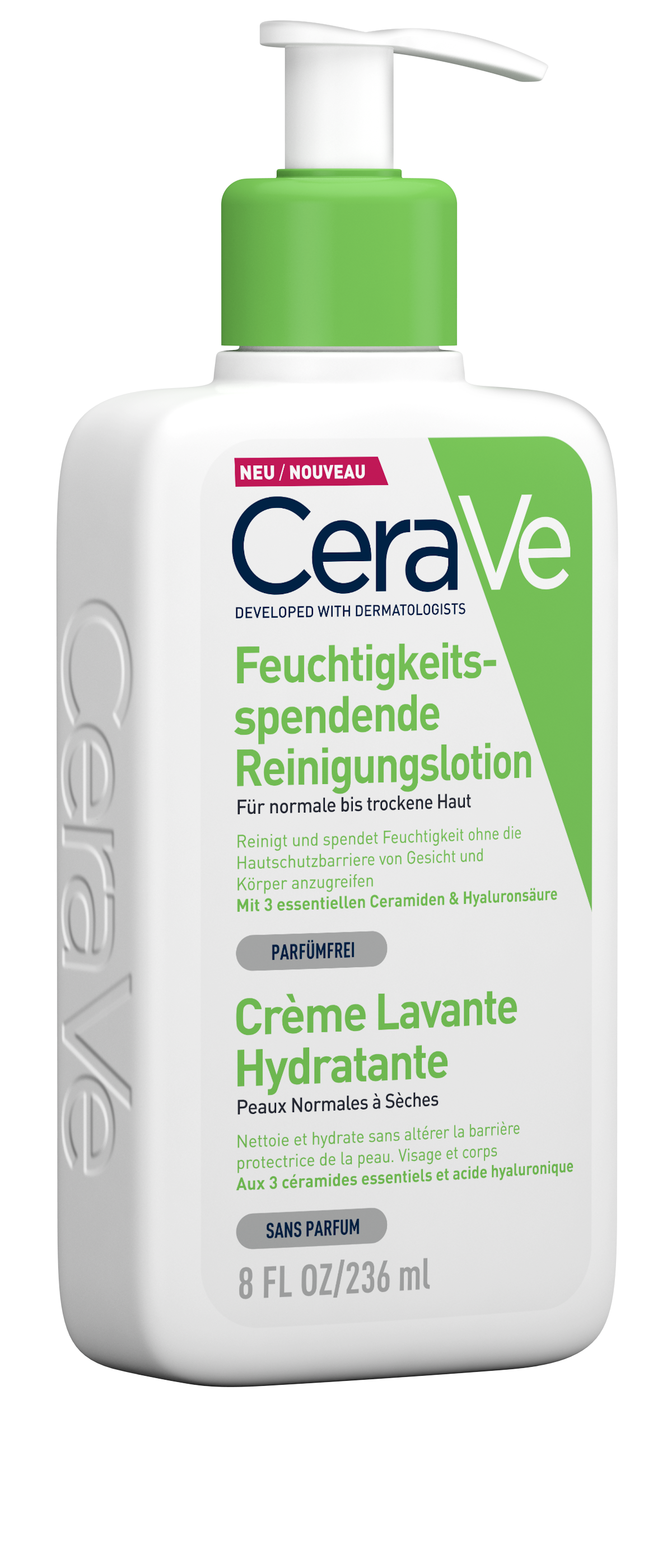 CERAVE Feuchtigkeitsspendende Reinigungslotion, Bild 3 von 4